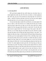 “Nâng cao hiệu quả kinh doanh của công ty TNHH Đầu tư và Phát triển Công nghiệp Điện” 