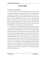 “Hoàn thiện chính sách Marketing quốc tế nhằm thúc đẩy xuất khẩu các sản phẩm hoá dầu tại công ty cổ phần Hoá dầu Petrolimex”