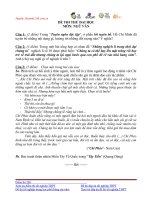 ĐỀ THI THỬ ĐẠI HỌC CAO ĐẲNG MÔN NGỮ VĂN 17