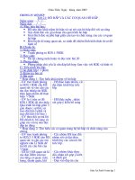 Sinh 8 Tiết 21 đến hết Ky 1