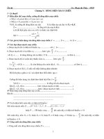 Ôn tốt nghiệp chương V :Điện  xoay chiều