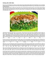 HƯƠNG CỐM MIỀN NAM