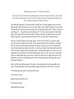 Cô Bống Hồng Nhung và những hoài niệm về Trịnh Công Sơn