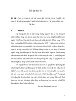 Bài tập học kì hành chính 