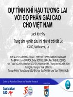 Du báo khí hậu tương lai 