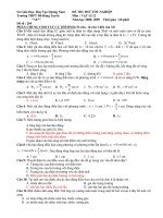 Đề-Đáp án TN Lý- Quảng nam(08)