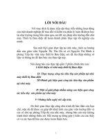 Một số giải pháp nhằm nâng cao hiệu quả công tác tiêu thụ  sản phẩm tại nhà máy Nhà máy thiết bị bưu điện 