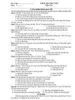 Đề KT 45'' văn 7