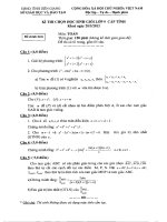 Đề thi chọn học sinh giỏi LỚP 9 cấp tỉnh năm học 2012-2013 môn toán