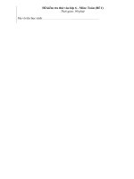 Đề ôn thi vào lớp 6 trường chuyên - Đề 1