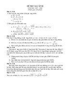 De thi vao cap III nam hoc 07 - 08 _ Ninh Binh