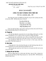 Sơ kết năm học Công tác Đội