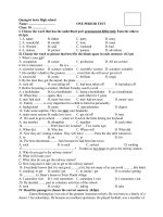 De KT 1 tiet.lop 10**