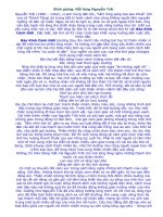 Nỗi lòng của Nguyễn Trãi