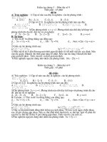 dề kiểm tra chương 3 Đại số 9