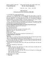 Kế hoạch học Anh Văn