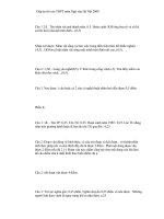 Đáp án thi vào THPT Ngữ văn - Hà Nội 2009