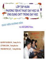 Bài giảng TNXH lớp 3