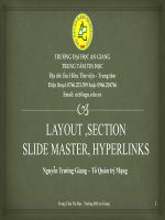 Hiệu chỉnh themes, layout