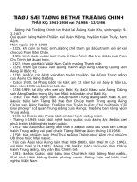 TIEU SU TBT TRUONG CHINH