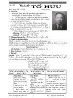 Tiết 22 Tác gia Tố Hữu