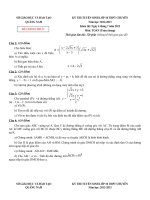 Đề thi tuyển sinh lớp 10 THPT CHUYÊN QUẢNG NAM năm học 2012-2013 môn TOÁN 