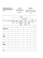 BÁO CÁO TRUY THU BHXH, BHYT