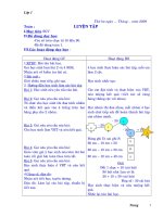 Giáo án lớp 1(tuần 25)