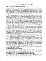 Báo cáo thực tập xây dựng phần mền phục vụ công tác quản lý xây dựng