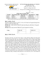 ĐỀ THI CHỌN HỌC SINH GIỎI KHU VỰC MỞ RỘNG NĂM HỌC 2011- 2012 MÔN TIN HỌC LỚP 10