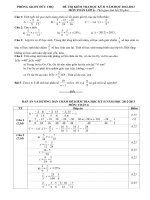 ĐỀ THI KIỂM TRA HỌC KỲ II NĂM HỌC 2012-2013 MÔN TOÁN LỚP 6 PHÒNG GD-ĐT ĐỨC THỌ