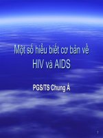 Kiến thức cơ bản về HIV/AIDS
