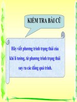 Bài tập chất khí