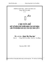 chuyên đề hóa 9 - dùng được