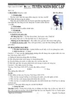 Tiết 7-8 Tuyên ngôn Độc lập