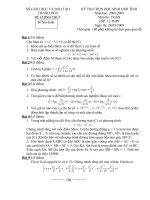 De thi hoc sinh gioi Tinh Thanh Hoa