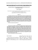 Phân tích đặc điểm phân tử và vai trò của gen C9 trong hệ miễn dịch ở lợn