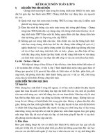 Kế hoạch bộ môn toán 8