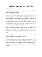 Điều trị mụn thịt hết vĩnh viễn 