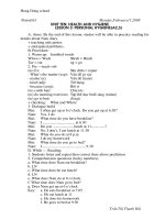 English 7 - period 65-74