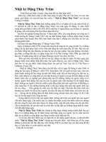 Nhat ky dang thuy Tram