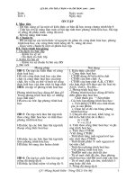 Giáo án hóa 9 học kì I