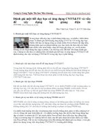 Đánh giá giờ dạy có ứng dụng CNTT