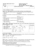 Đề KT HKII  Hóa 8 CVA (08-09)