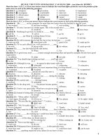 Đề Thi ĐH 2009 + Key -Cục khảo thí ...