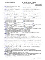 ĐỀ THI ĐH 2009 -ĐM3