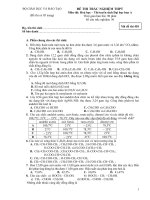 ĐỀ THI THỬ ĐẠI HỌC số 12
