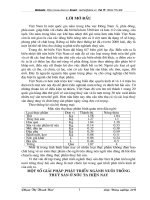 Một số giải pháp phát triển ngành nuôi trồng thuỷ sản ở nước ta hiện nay