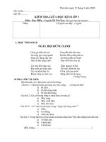 bai KT giữa HK II lớp 3