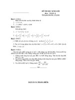 Thi học sinh giỏi lớp 8